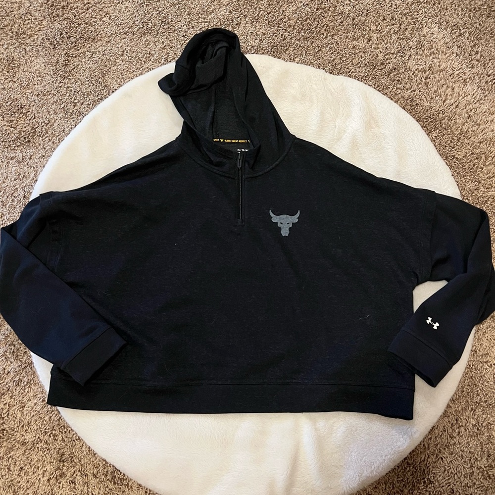 Under Armour Black Hoodie with Logo